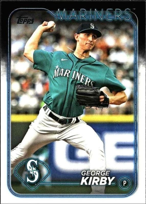 2024 Topps Series 1 George Kirby #75 trading card