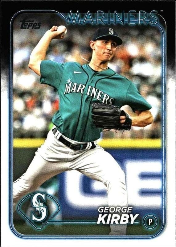 George Kirby 2024 Topps George Kirby #75 baseball trading card front