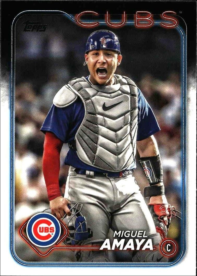 Miguel Amaya 2024 Topps Miguel Amaya #319 baseball trading card front