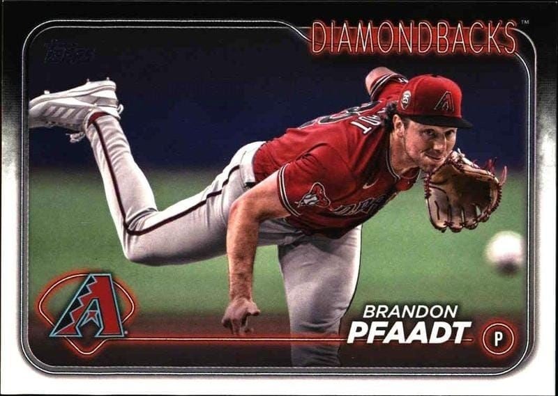 Brandon Pfaadt 2024 Topps Series 2 Brandon Pfaadt #664 baseball trading card front