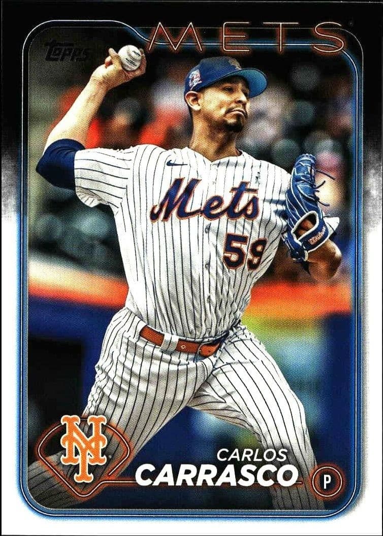 2024 Topps Series 2 Carlos Carrasco #693 trading card