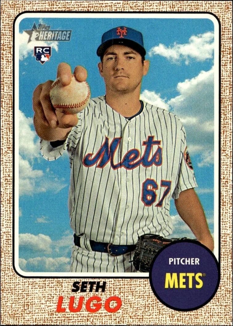 2017 Topps Heritage Seth Lugo #617 trading card