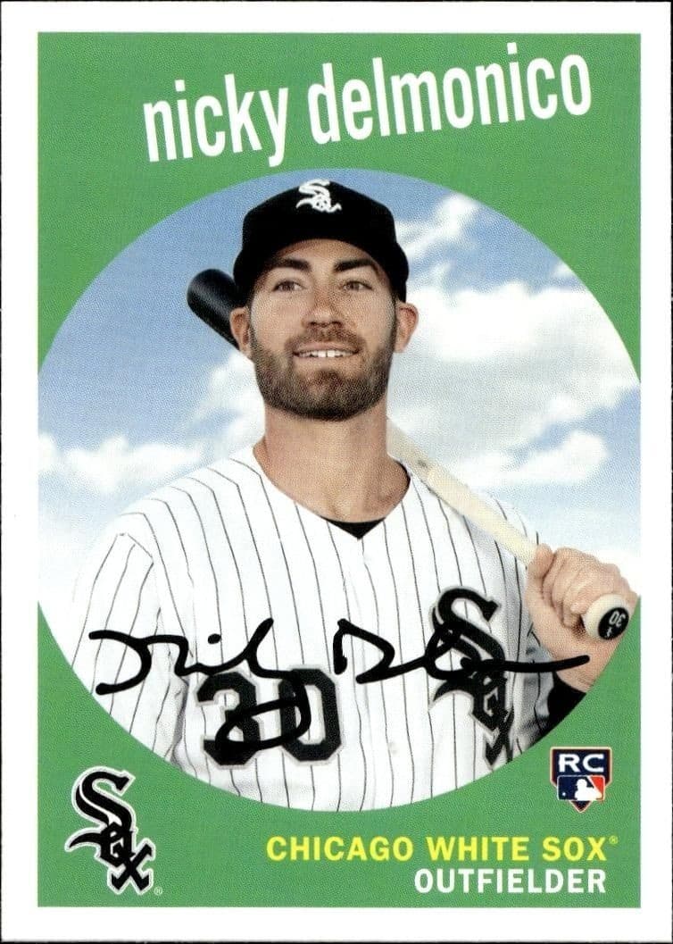 2018 Topps Archives Nicky Delmonico #9 trading card