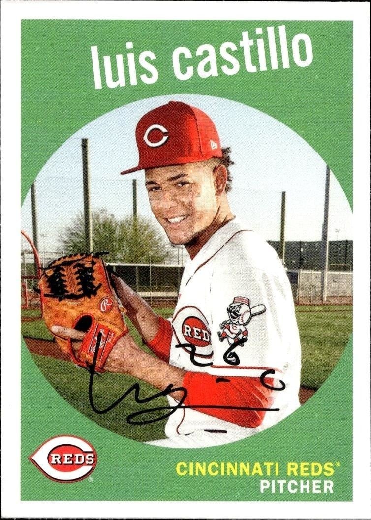 Luis Castillo 2018 Topps Archives Luis Castillo #79 baseball trading card front