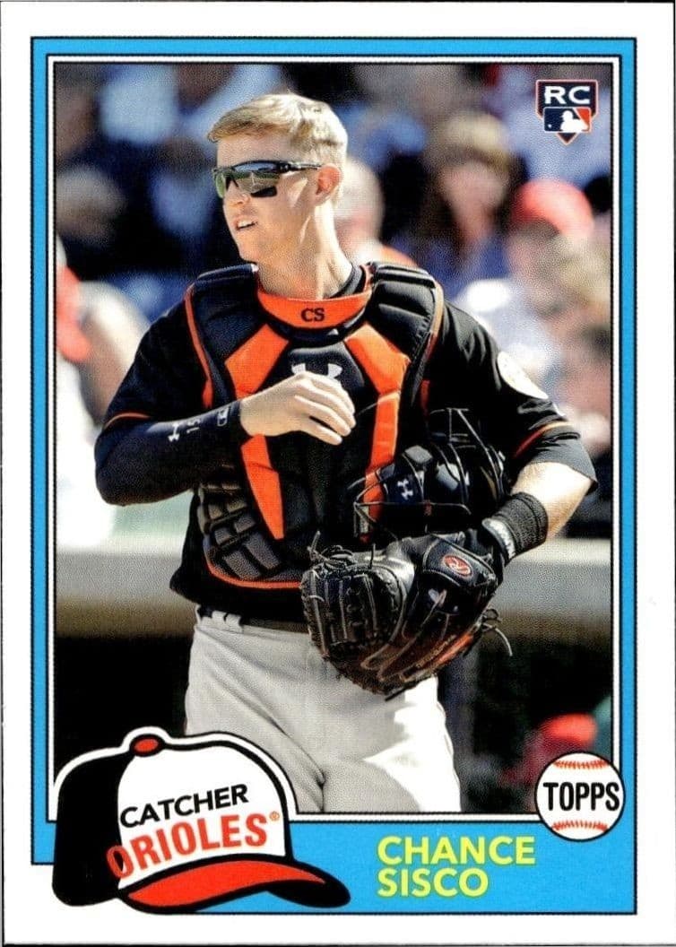 2018 Topps Archives Chance Sisco #211 trading card