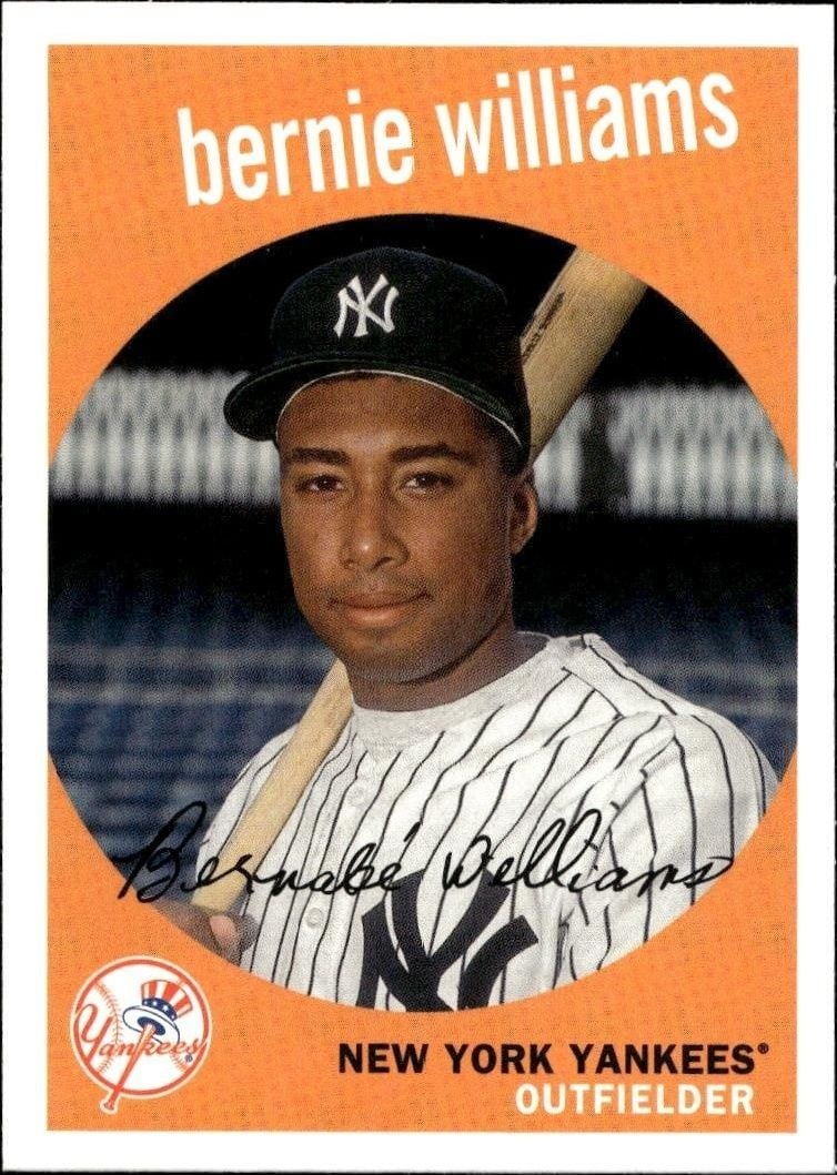 Bernie Williams 2018 Topps Archives Bernie Williams #84 baseball trading card front