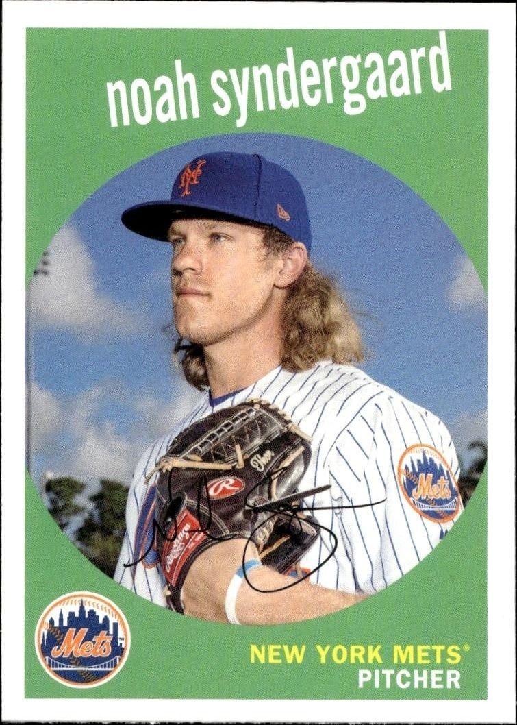 Noah Syndergaard 2018 Topps Archives Noah Syndergaard #2 baseball trading card front