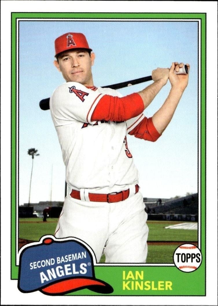 Ian Kinsler 2018 Topps Archives Ian Kinsler #266 baseball trading card front