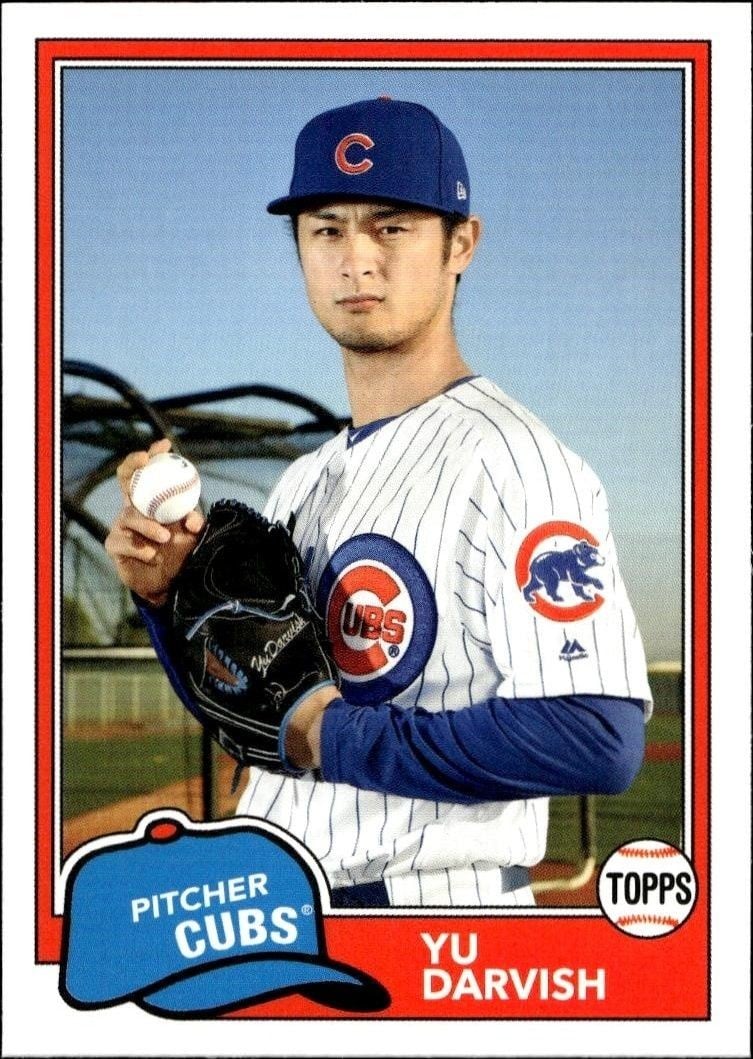 Yu Darvish 2018 Topps Archives Yu Darvish #279 baseball trading card front