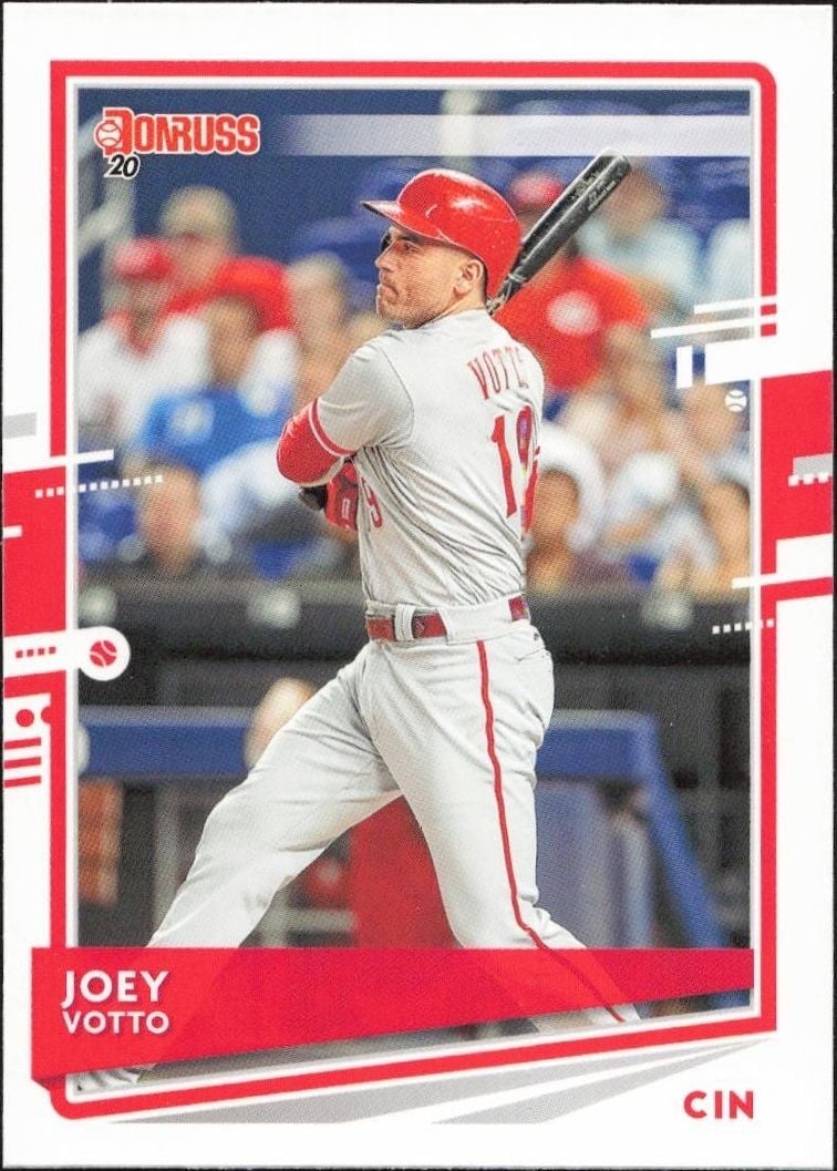 2020 Donruss Joey Votto #82 trading card