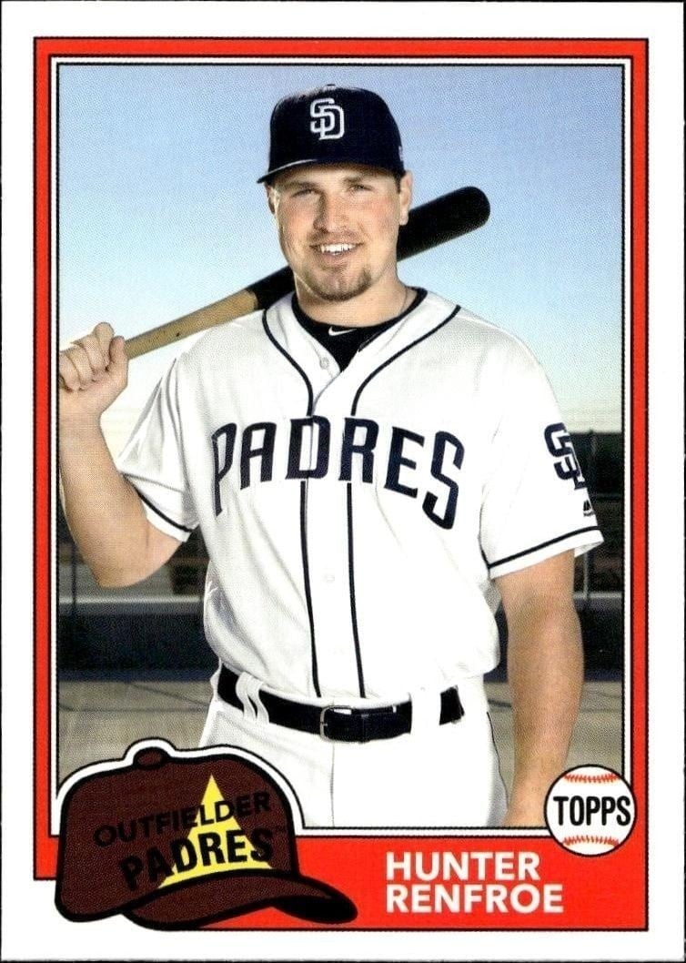 2018 Topps Archives Hunger Renfroe #257 trading card