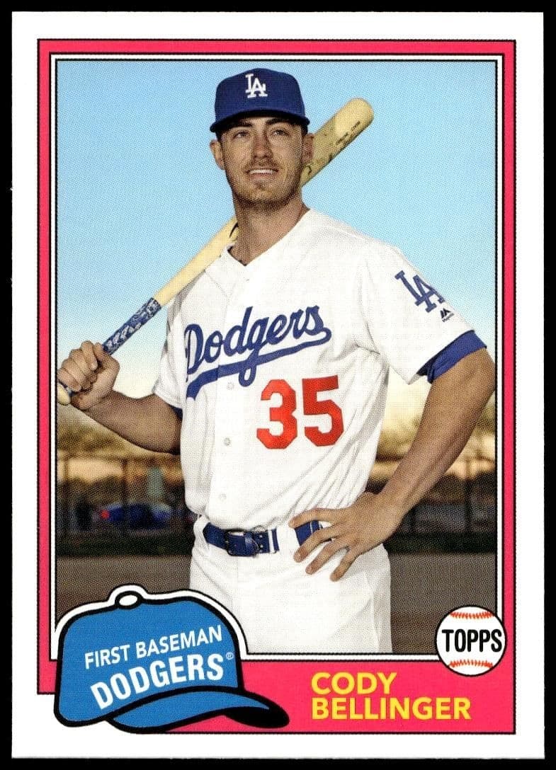 2018 Topps Archives Cody Bellinger #250 trading card