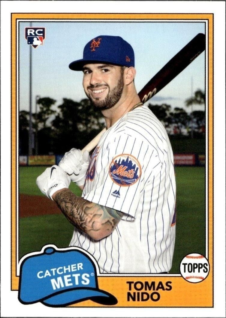 2018 Topps Archives Tomas Nido #274 trading card