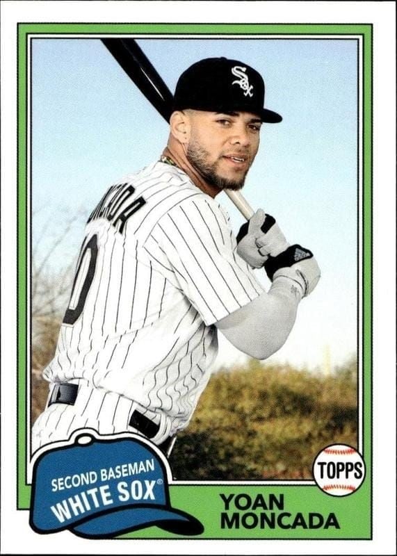 2018 Topps Archives Yoan Moncada #203 trading card