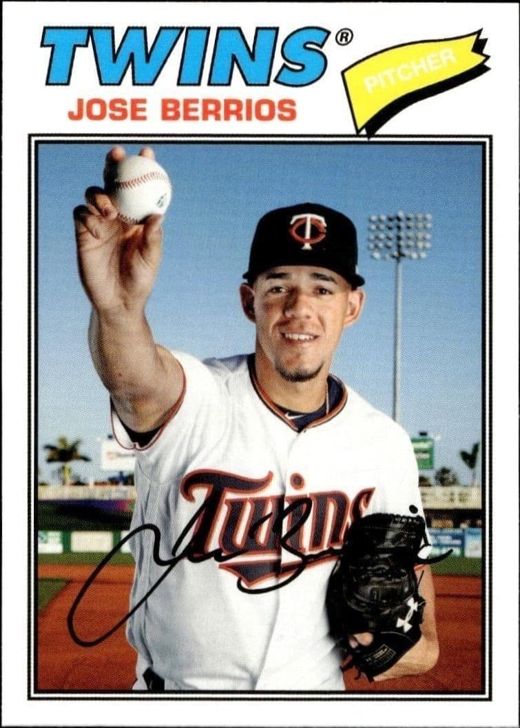 2018 Topps Archives Jose Berrios #139 trading card