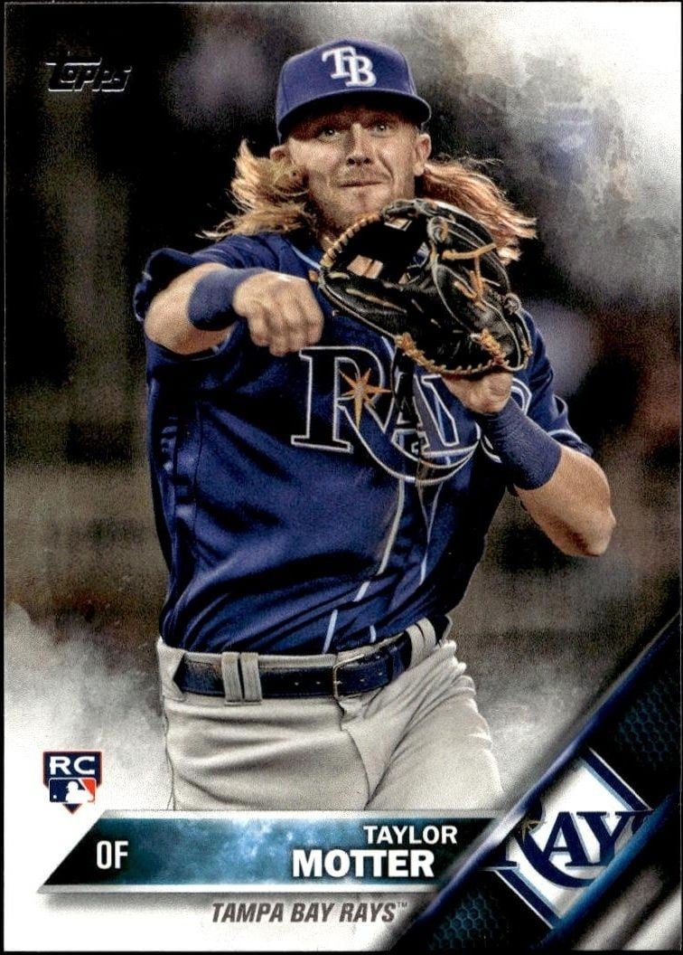 Taylor Motter 2016 Topps Update Taylor Motter #US151 baseball trading card front