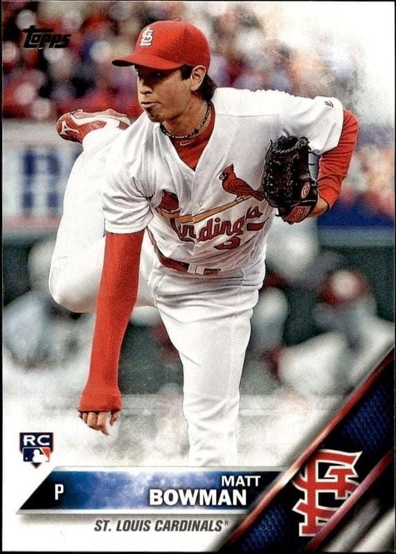 Matt Bowman 2016 Topps Update Matt Bowman #US149 baseball trading card front