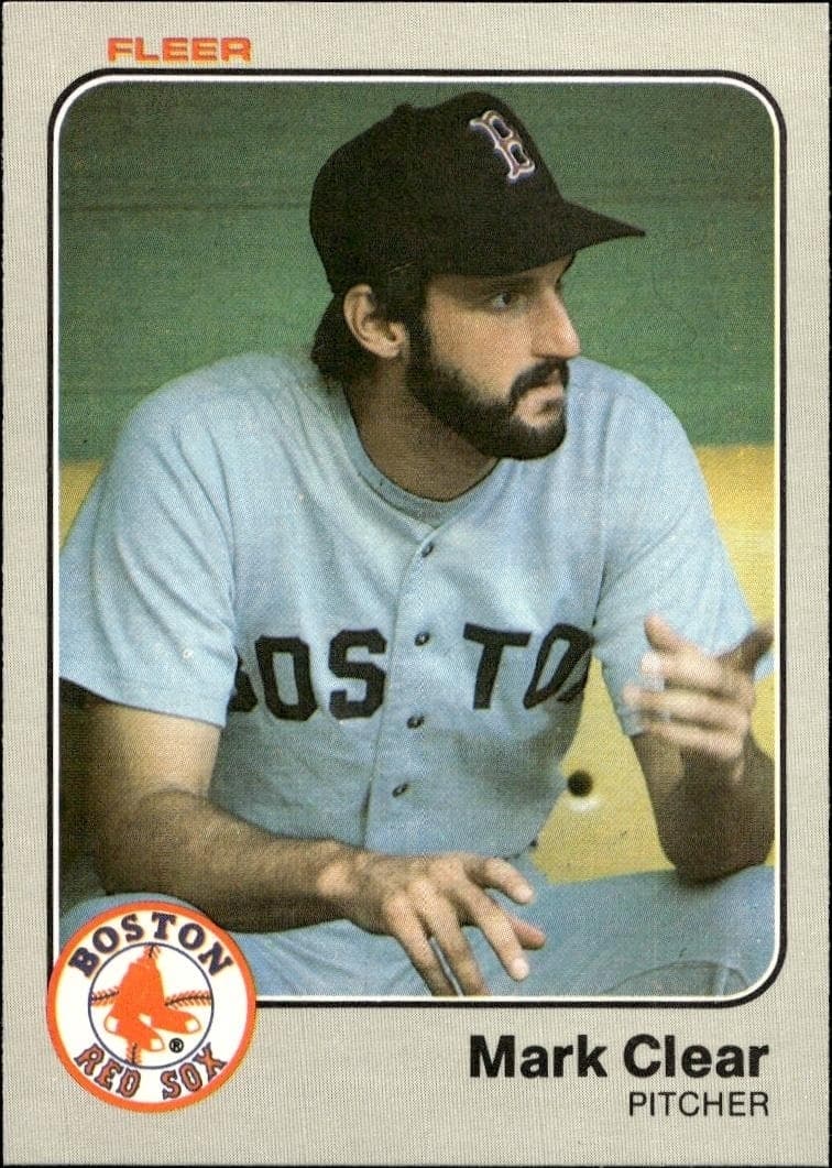 1983 Fleer Mark Clear #181 trading card