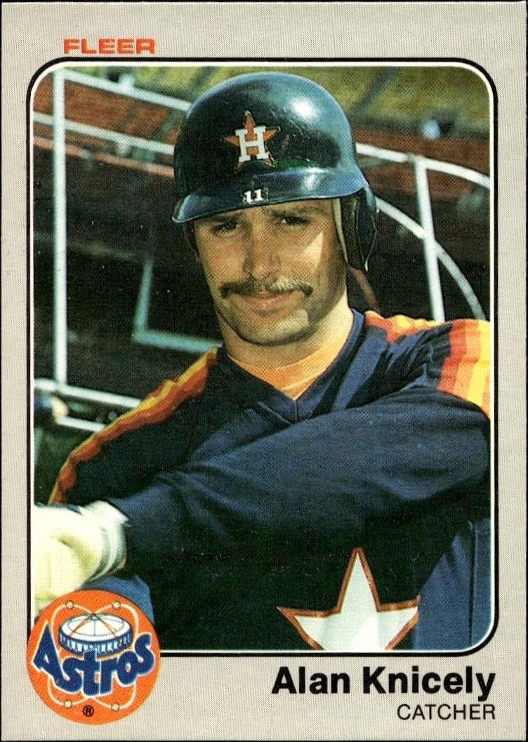 1983 Fleer Alan Knicely #452 trading card