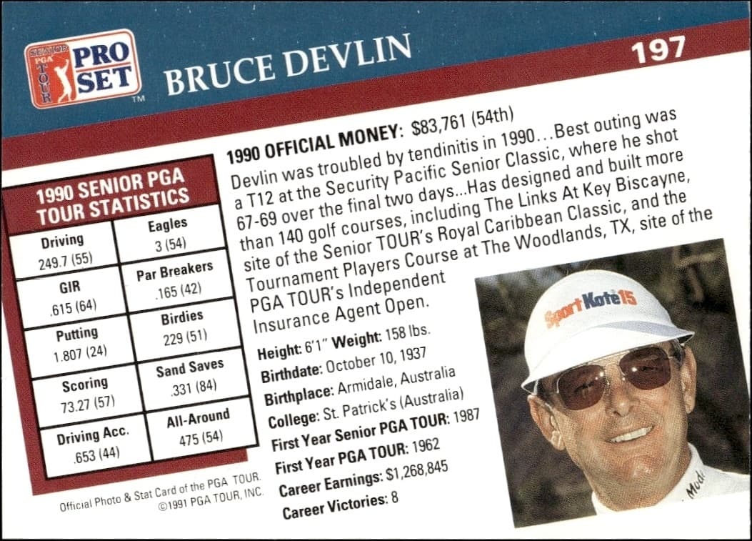 Bruce Devlin - Back