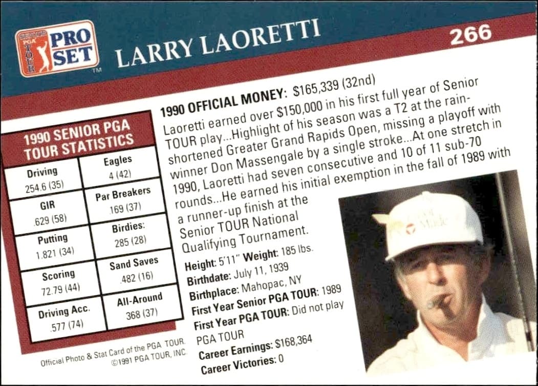 Larry Laoretti - Back