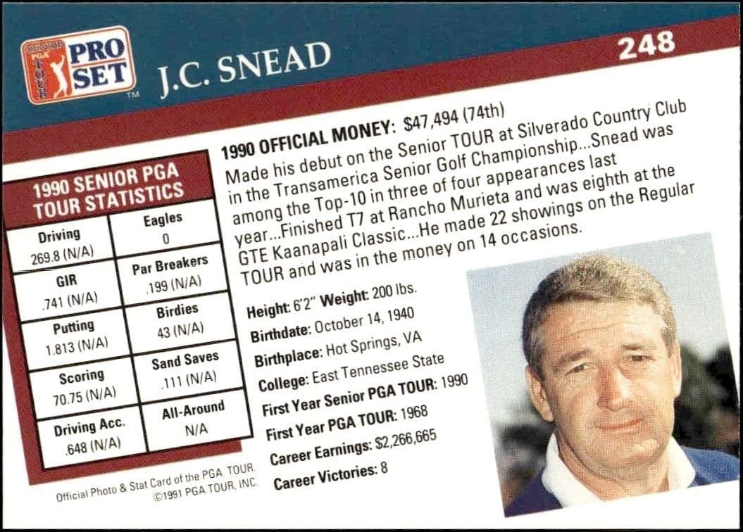 J.C. Snead - Back