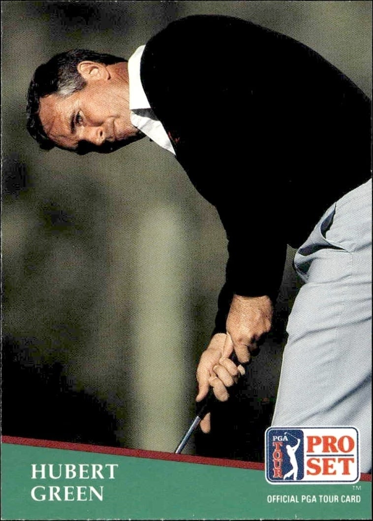 1991 Pro-Set PGA Tour Hubert Green #101 trading card