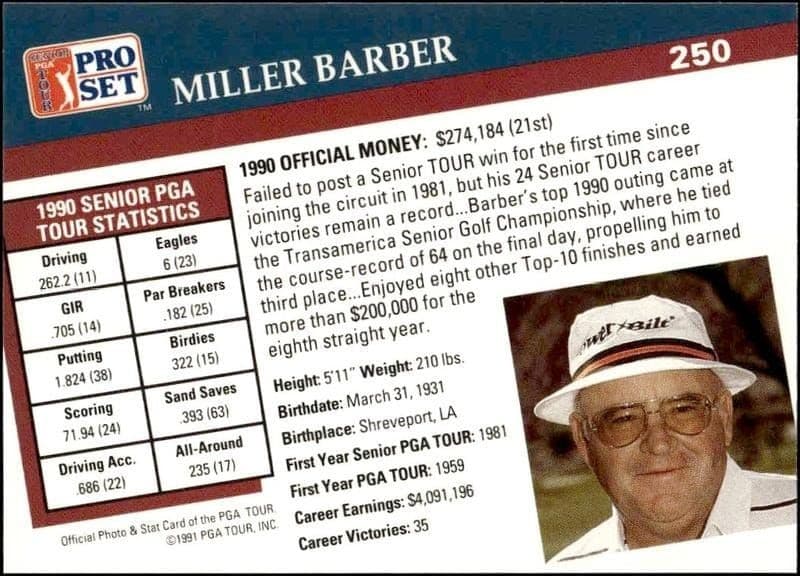 Miller Barber - Back