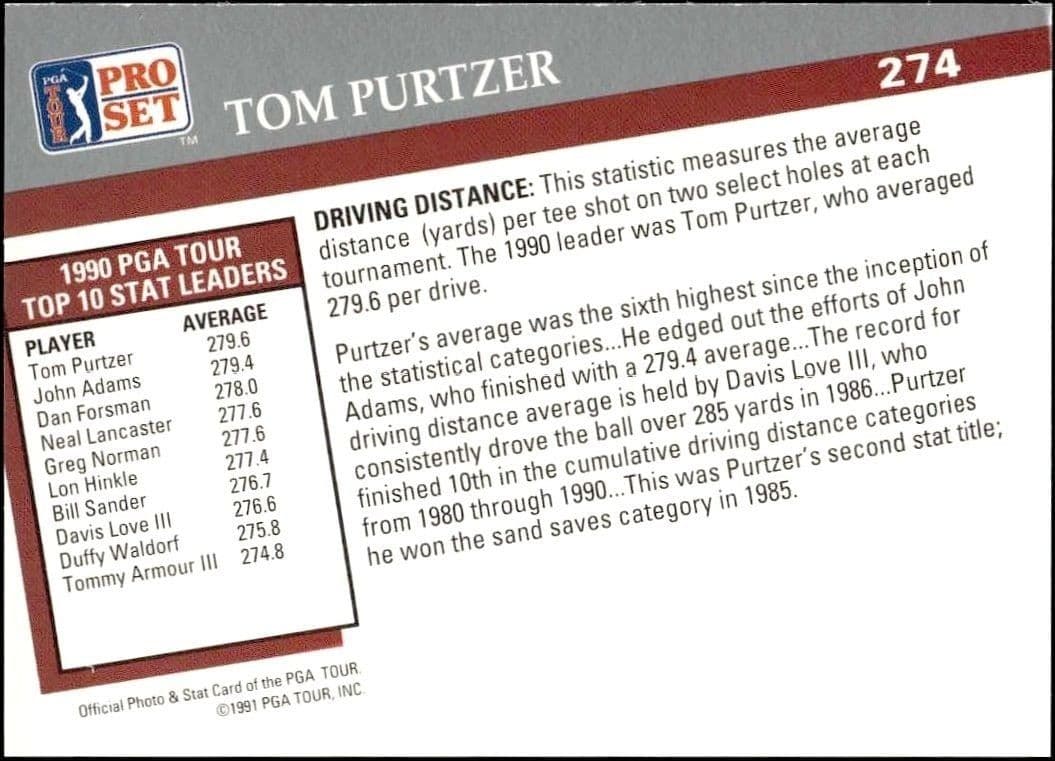 Tom Purtzer - Back