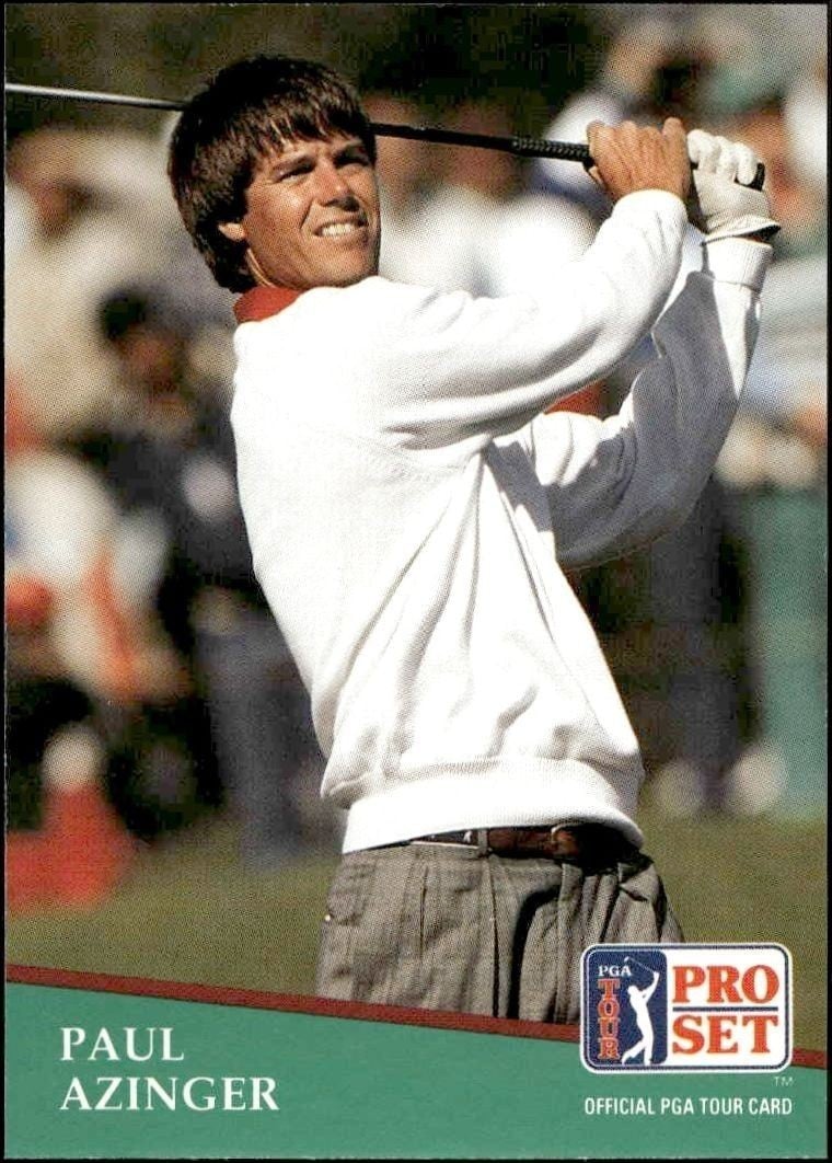 1991 Pro-Set PGA Tour Paul Azinger #86 trading card