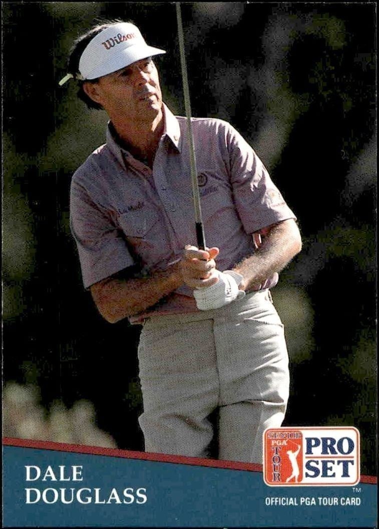 1991 Pro-Set PGA Tour Dale Douglass #202 trading card