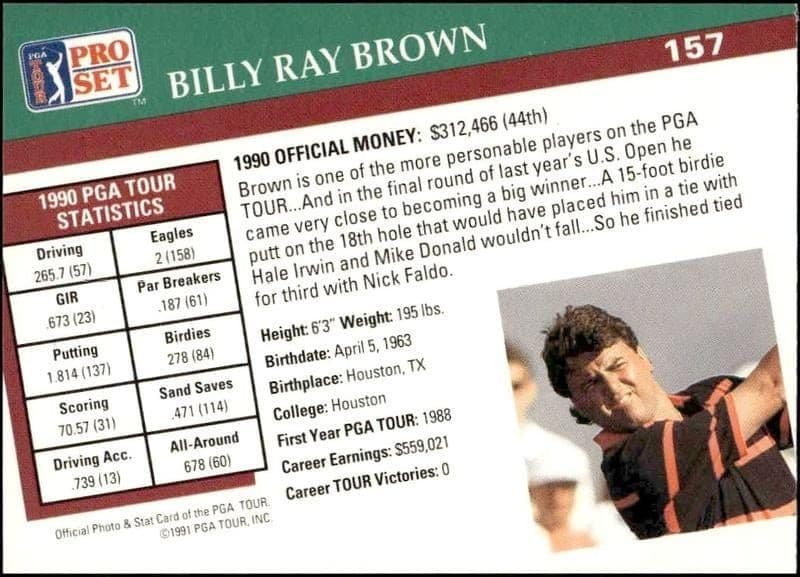 Billy Ray Brown - Back