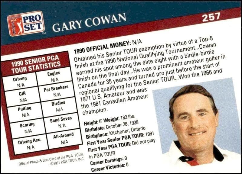 Gary Cowan - Back