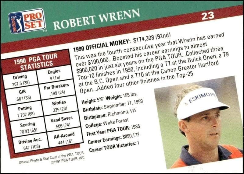 Robert Wrenn - Back