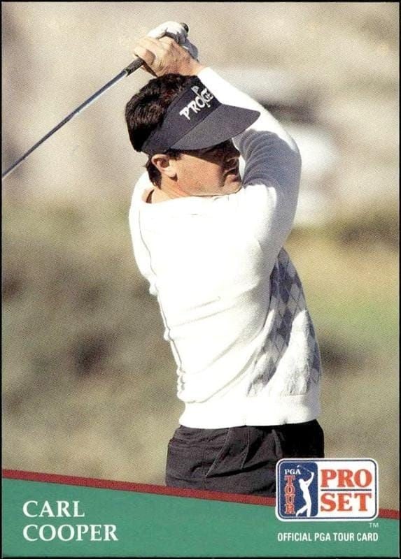 1991 Pro-Set PGA Tour Carl Cooper #152 trading card