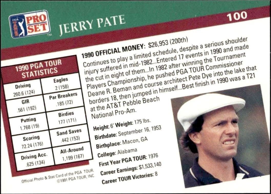 Jerry Pate - Back