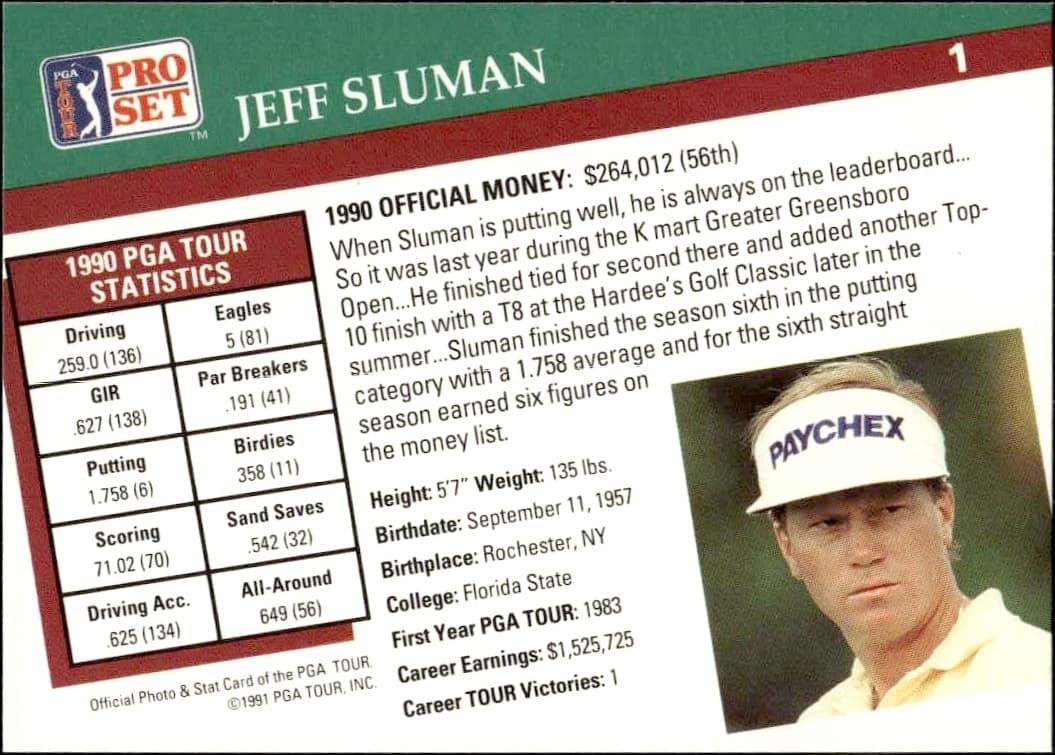 Jeff Sluman - Back