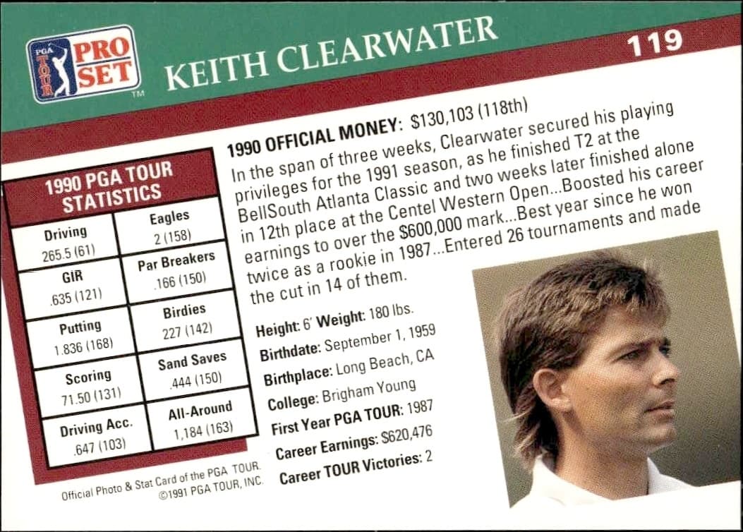 Keith Clearwater - Back