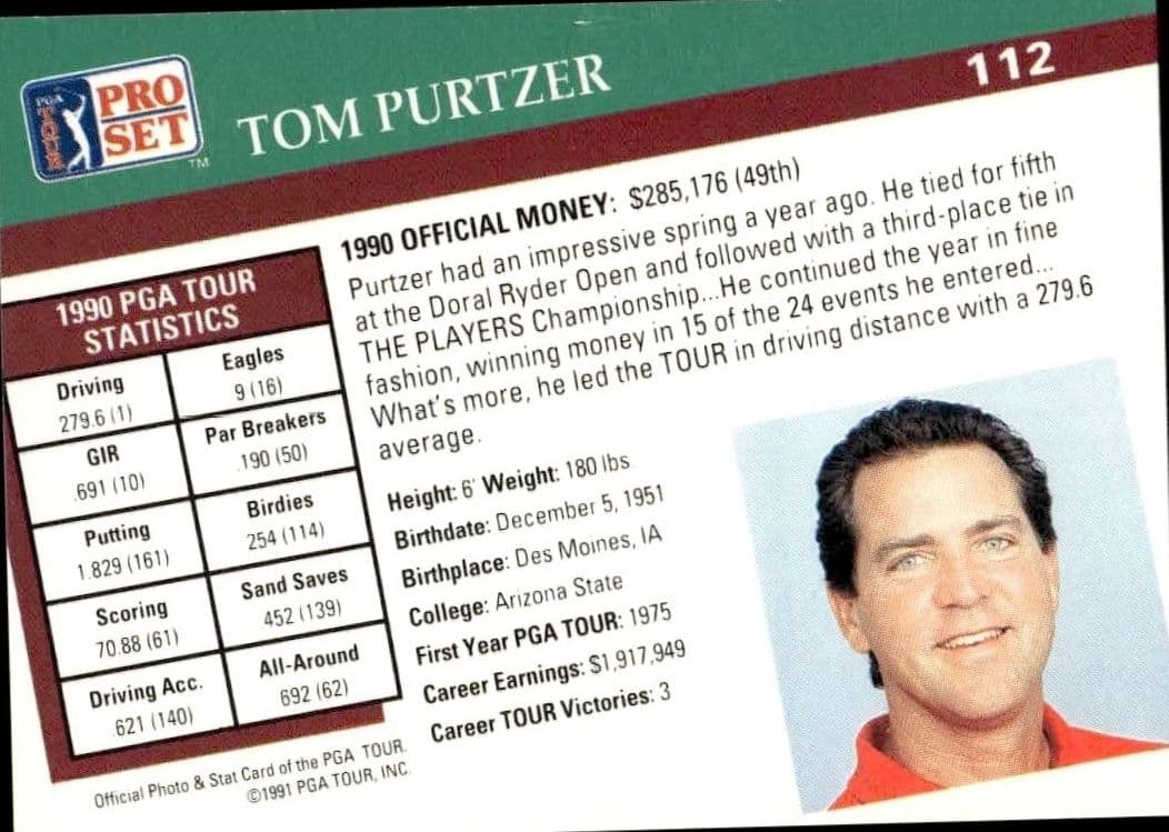 Tom Purtzer - Back