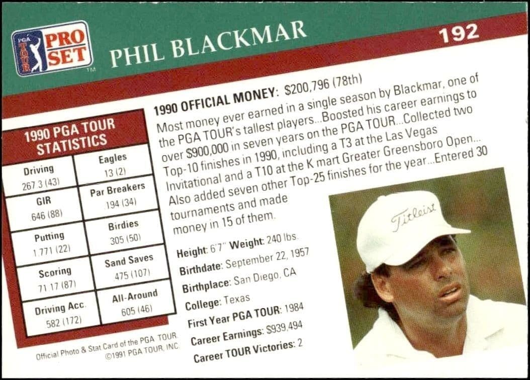 Phil Blackmar - Back