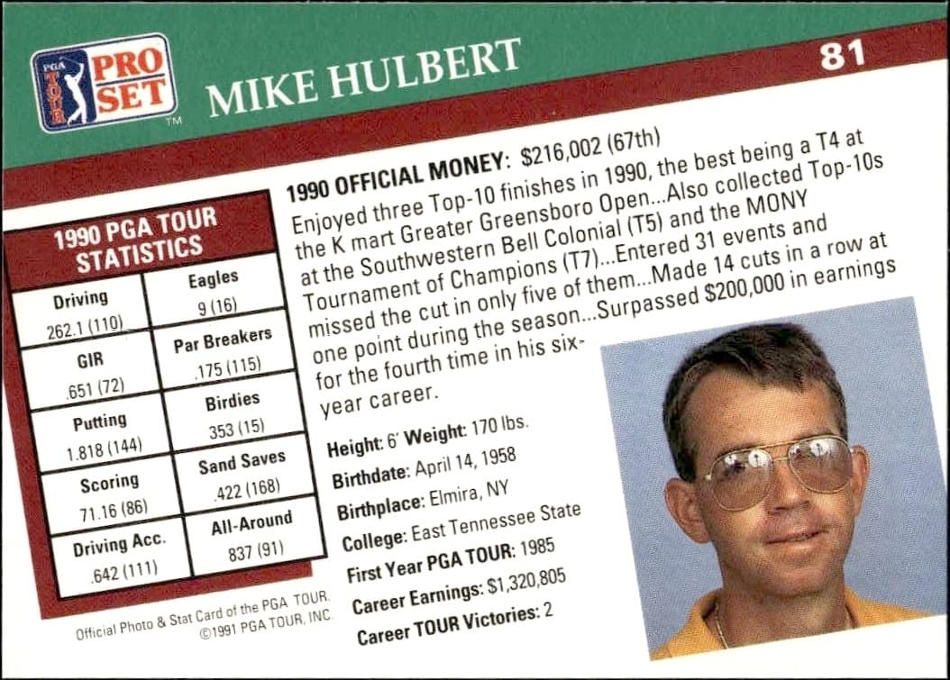 Mike Hulbert - Back