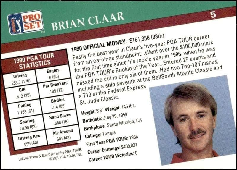 Brain Claar - Back