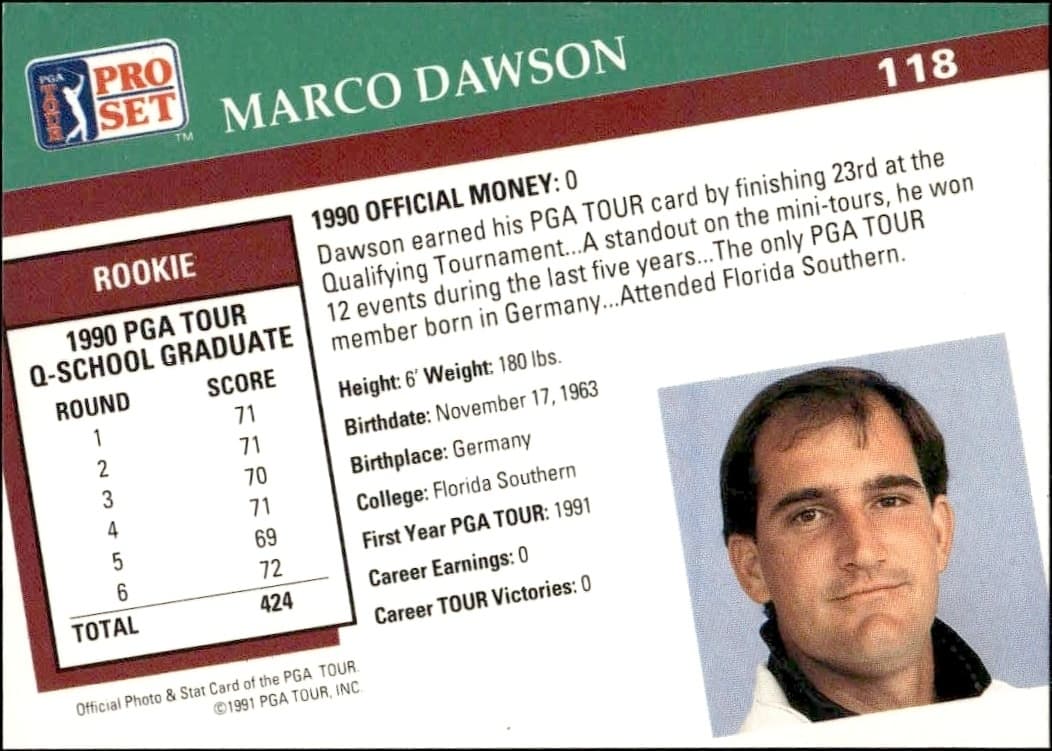 Marco Dawson - Back