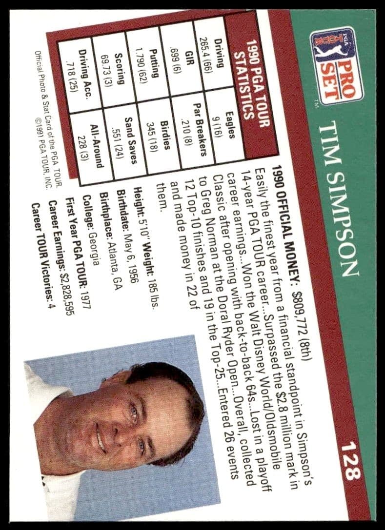 Tim Simpson - Back