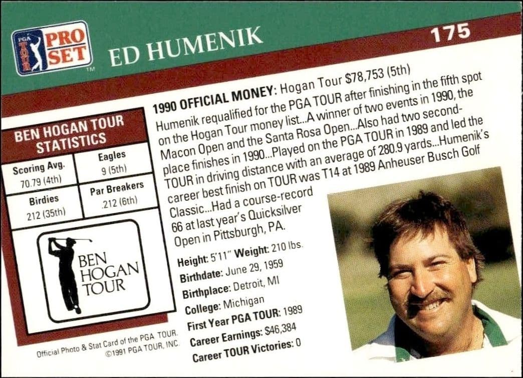 Ed Humenik - Back