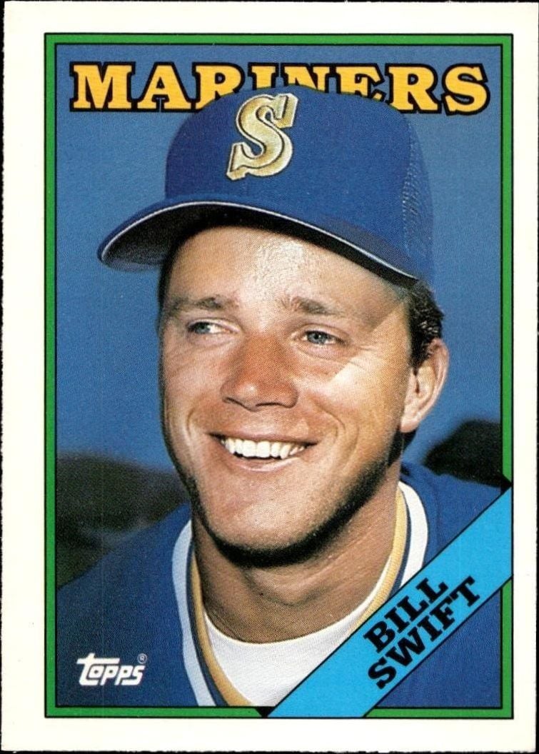 1988 Topps Traded Bill Swift #117T trading card