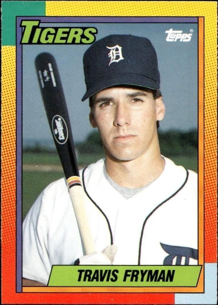 1990 Topps Traded Travis Fryman #33T trading card