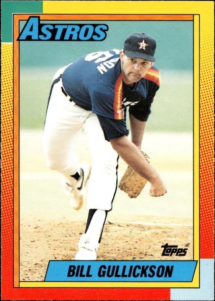 1990 Topps Traded Bill Gullickson #34T trading card