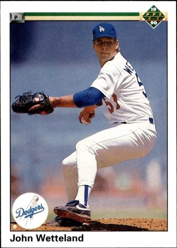 1990 Upper-Deck John Wetteland #377 trading card