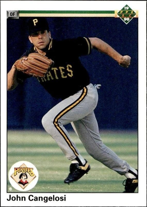 1990 Upper-Deck John Cangelosi #370 trading card
